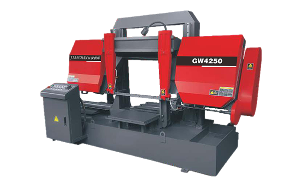 安乡GW4250双柱龙门卧式带锯床