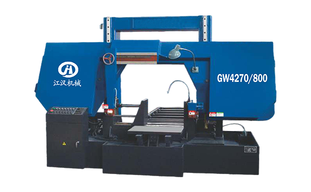 安乡GW4270/800双柱龙门卧式带锯床